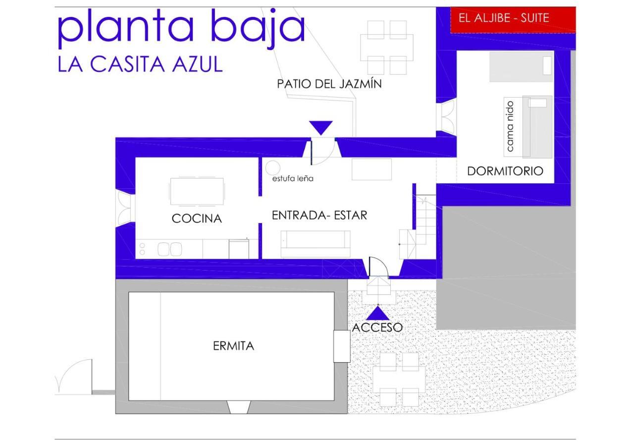 Willa La Casita Azul - Casa Tipica Andaluza Albunol Zewnętrze zdjęcie